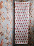 Vintage Red petite hand knotted runner